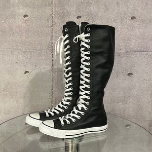 *NEW* CONVERSE CHUCK TAYLOR ALL STAR XXHi-Tops Leather Knee High Lace Up Shoes